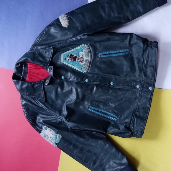 Vintage Leather Ayton Grey’s #5 Defense Hockey Jacket